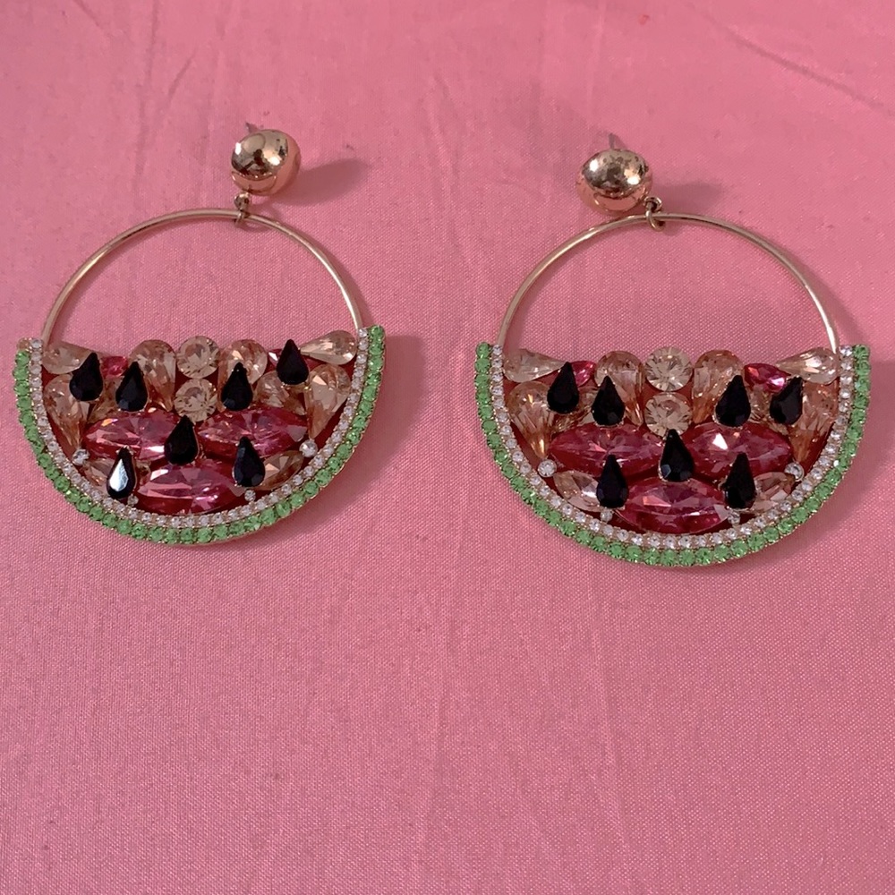 ALDO WATERMELON EARRINGS
